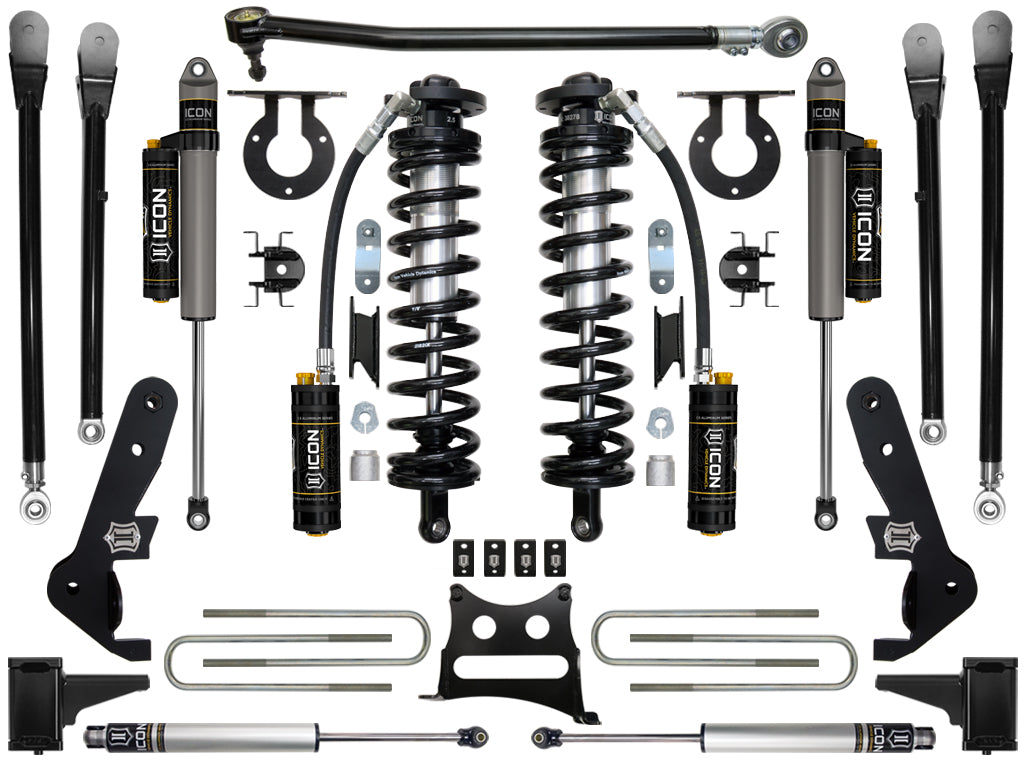 ICON Vehicle Dynamics 2017-2022 Ford F250/F350, 4-5.5" Lift, Stage 5 Suspension System