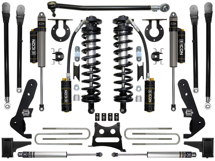 ICON Vehicle Dynamics 2017-2022 Ford F250/F350, 4-5.5" Lift, Stage 5 Suspension System