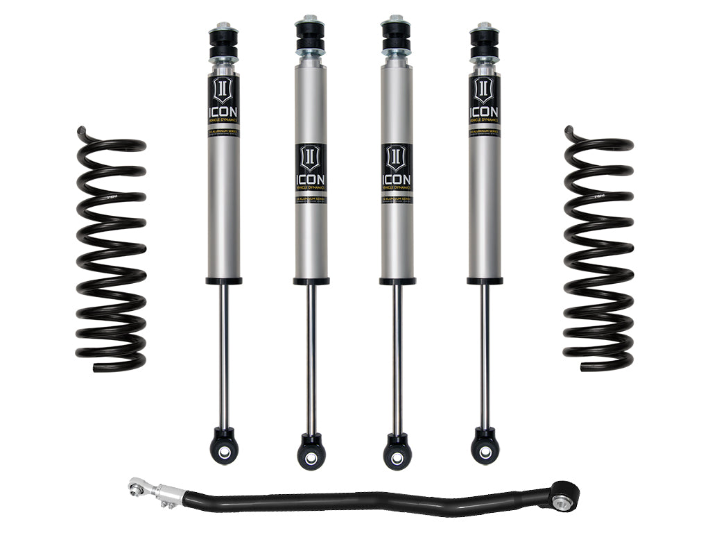 ICON Vehicle Dynamics 2014-2026 Ram 2500 4WD, Diesel, OEM Air Spring Rear, 2.5" Lift, Stage 1 Suspension System