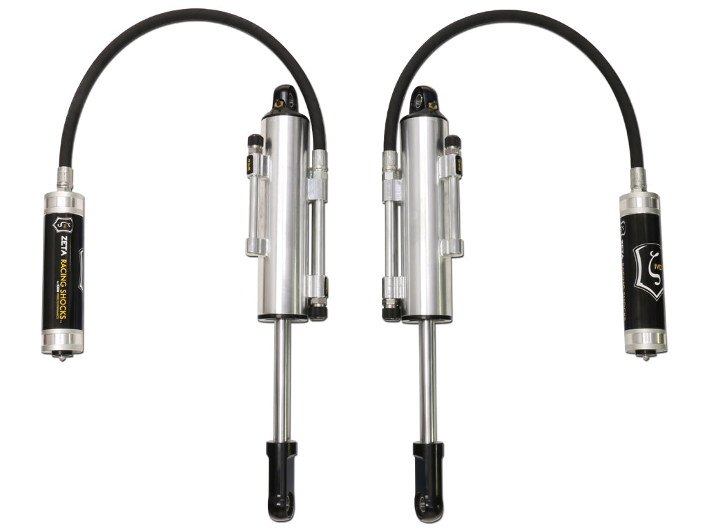 ICON Vehicle Dynamics 2010-14 Ford Raptor Front Secondary 3.0 Zeta Remote Reservoir Shocks, Pair