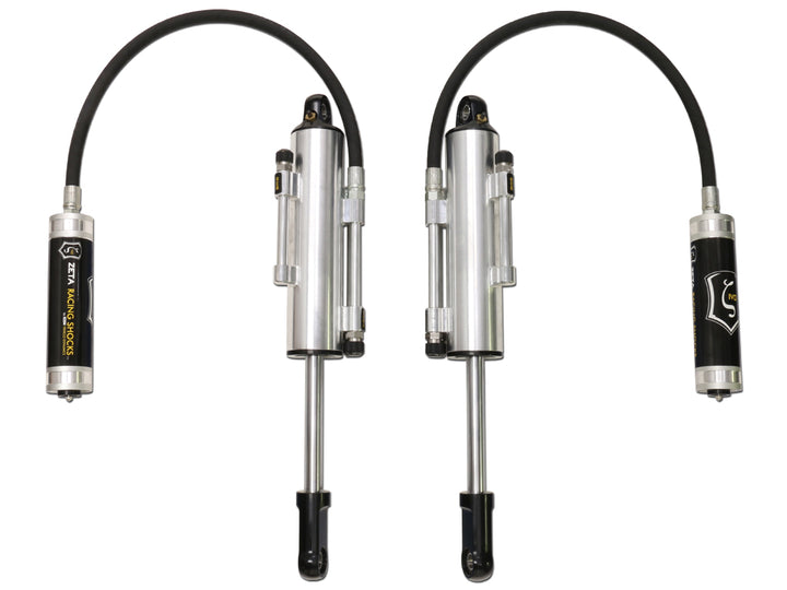 ICON Vehicle Dynamics 2010-14 Ford Raptor Front Secondary 3.0 Zeta Remote Reservoir Shocks, Pair