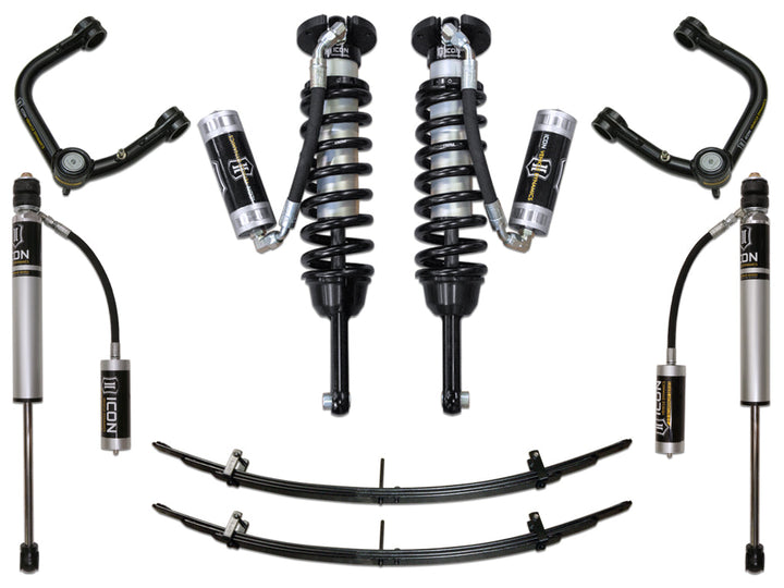 ICON Vehicle Dynamics 2005-2015 Toyota Tacoma 0-3.5" Lift, Stage 4 Suspension System, Tubular