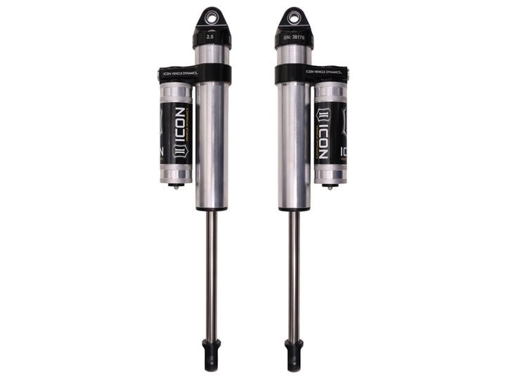 ICON Vehicle Dynamics 2009-2014 Ford F-150, 6” Lift, Rear, V.S. 2.5 Aluminum Series Shock Absorbers, Piggyback Reservoir, Pair