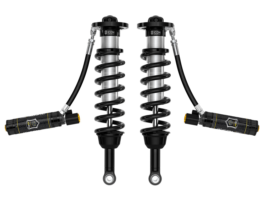 ICON Vehicle Dynamics 2023-2026 Sequoia TRD Pro, 1-2.5" Lift, Front, V.S. 2.5 Series Front Coilover Kit, Remote Reservoir w/ CDEV, Pair