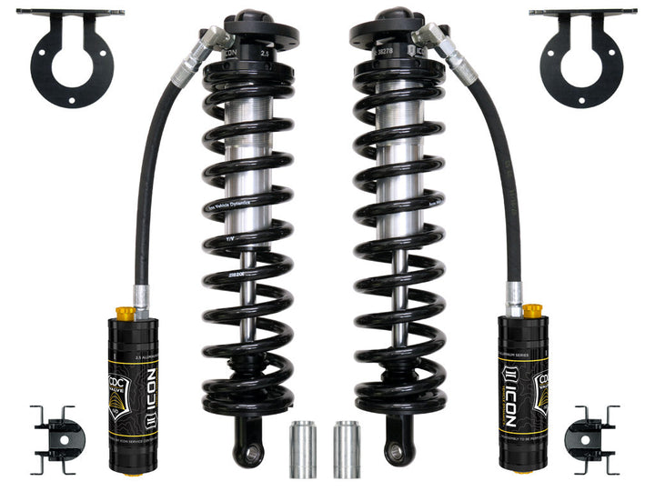 ICON Vehicle Dynamics 2005-2026 Ford F-250/F-350 Super Duty 4WD, 4-5.5” Lift, Front, V.S. 2.5 Series Coilover Conversion Kit, Remote Reservoir w/ CDCV