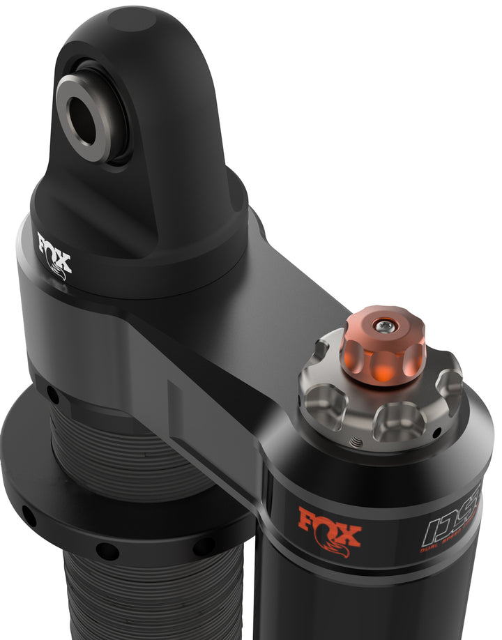 Fox Factory 2.5 Factory Race Series Coilover Internal Bypass Piggy-Back Dual Speed Compression