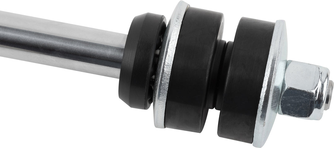 Fox Factory 83-95 Defender &amp; 94-98 Discovery I: Land Rover Front Performance Series Remote Reservoir 8.6 Inch 0-1 Inch Lift Cd Adjuster