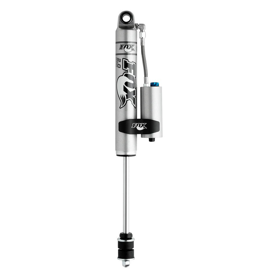 Fox Factory 83-95 Defender &amp; 94-98 Discovery I: Land Rover Rear Performance Series Remote Reservoir 7.9 Inch 0-1 Inch Lift Cd Adjuster