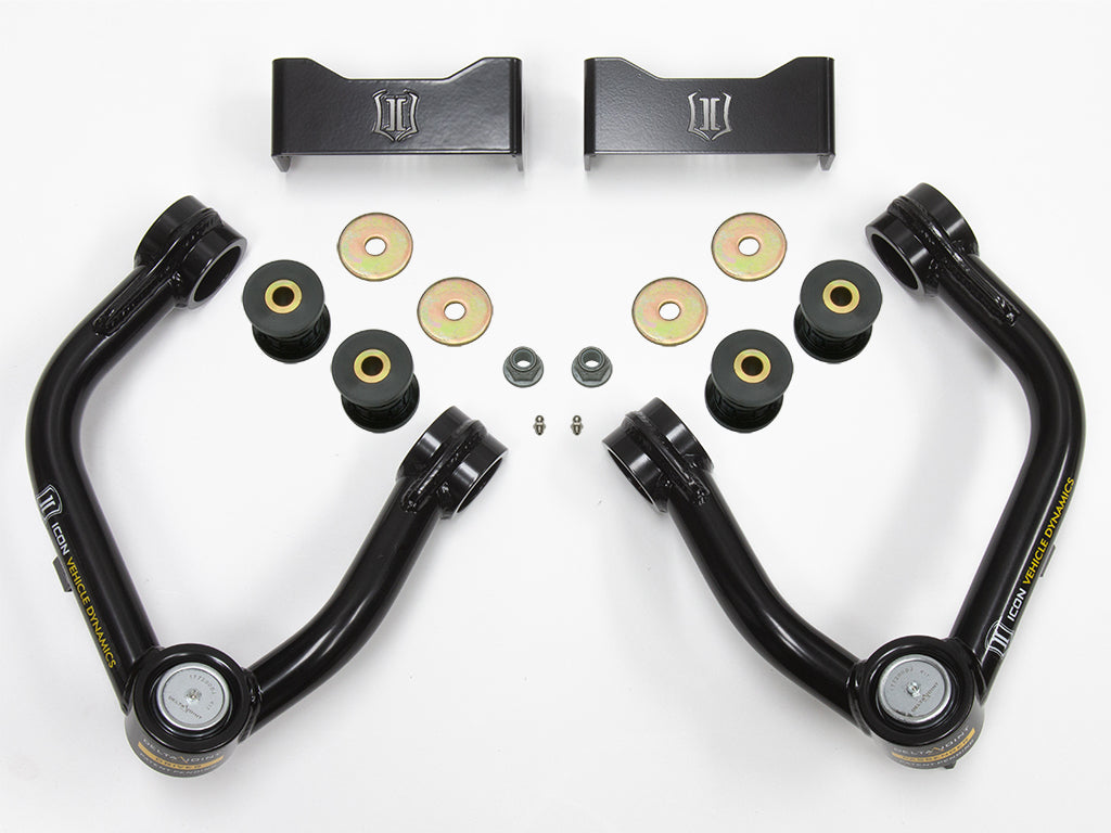 ICON Vehicle Dynamics 2019-2021 Ford Ranger Tubular Upper Control Arm/Delta Joint Kit, Al Knuckle
