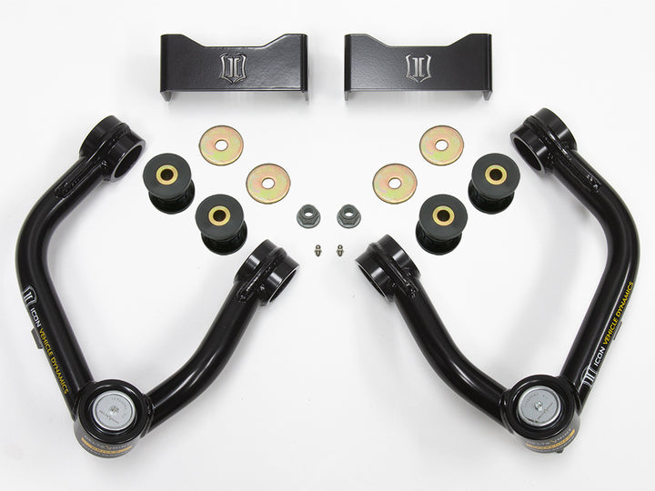 ICON Vehicle Dynamics 2019-2021 Ford Ranger Tubular Upper Control Arm/Delta Joint Kit, Al Knuckle
