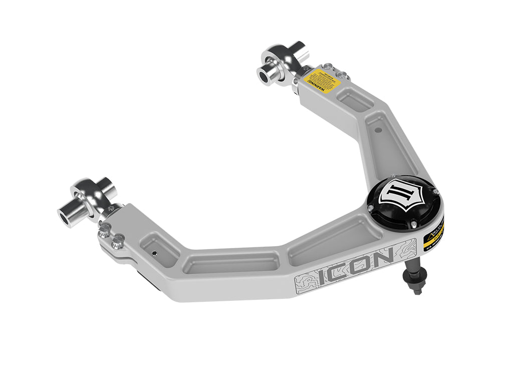 ICON Vehicle Dynamics 2021-2026 Ford F-150 Raptor, Billet Upper Control Arm w/ Delta Joint Pro, Kit