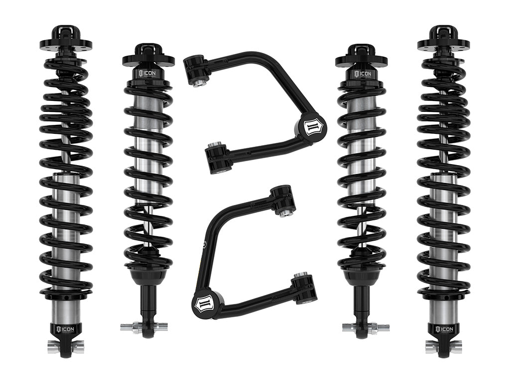ICON Vehicle Dynamics 2021-2026 Ford Bronco, Sasquatch, 2-3" Lift, Stage 3 Suspension System, Tubular, Heavy Rate Rear Springs