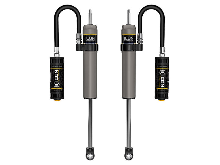 ICON Vehicle Dynamics 1991-2007 Toyota Land Cruiser 80/100 Series, 4-6” Lift, Rear, V.S. 2.5 Aluminum Series Shock Absorbers, Remote Reservoir, Pair