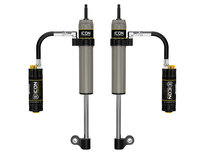 ICON Vehicle Dynamics 2005-2023 Toyota Tacoma, Rear, V.S. 2.5 Aluminum Series RXT Shock Absorbers, Remote Reservoir w/ CDCV, Pair
