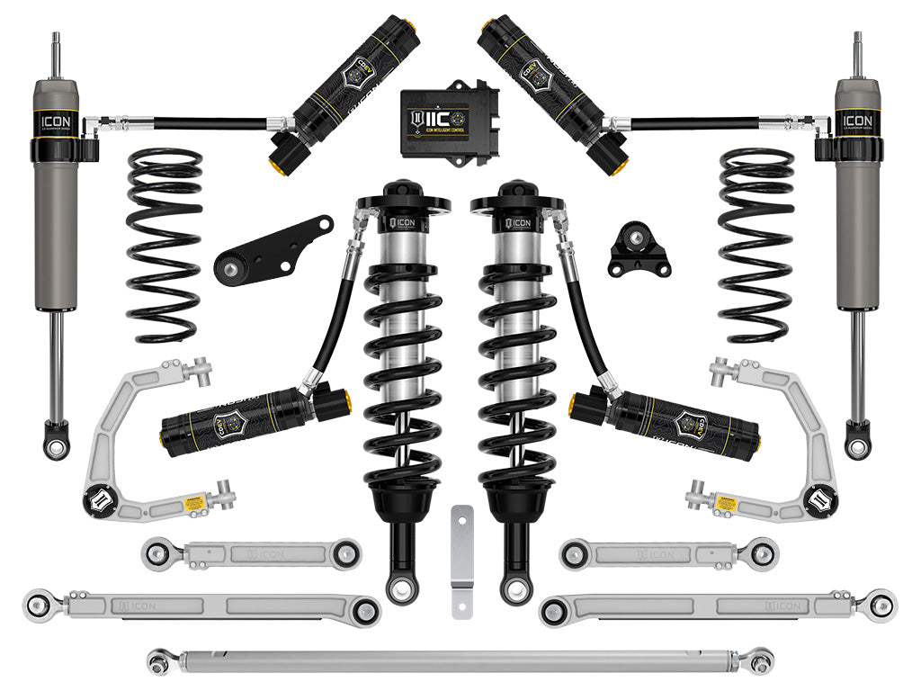 ICON Vehicle Dynamics 2024-2026 Toyota Land Cruiser 250 Series, 1.25-3" Lift, Stage 12 Suspension System, Billet