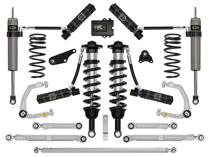 ICON Vehicle Dynamics 2024-2026 Toyota Land Cruiser 250 Series, 1.25-3" Lift, Stage 12 Suspension System, Billet