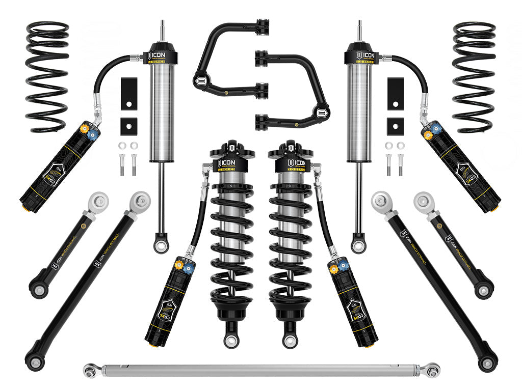 ICON Vehicle Dynamics 2022-2026 Toyota Tundra, 2-3.25" Lift, Stage 3 (TRD), 3.0 Suspension System, Tubular, CDXS