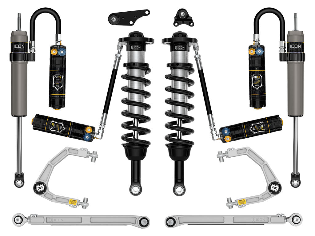 ICON Vehicle Dynamics 2024-2026 Toyota Tacoma 1.25-3" Lift, Stage 9 Suspension System, Billet