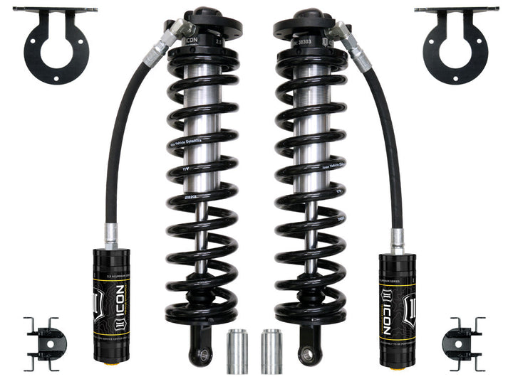 ICON Vehicle Dynamics 2005-2026 Ford F-250/F-350 Super Duty 4WD, 4-5.5” Lift, Front, V.S. 2.5 Series Coilover Conversion Kit, Remote Reservoir