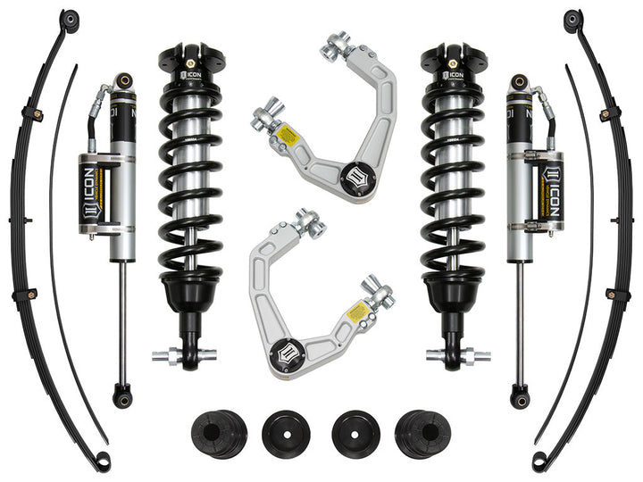 ICON Vehicle Dynamics 19-21 Ford Ranger, 0-3.5" Lift, Stage 6 Susp System, Billet UCA Al Knuckle