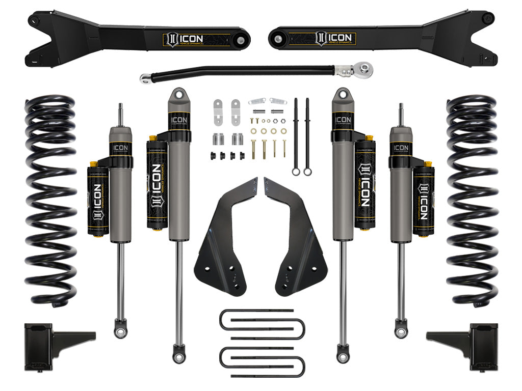 ICON Vehicle Dynamics 2005-07 Ford F250/F350, 4.5" Lift, Stage 4 Suspension System, w/Radius Arm