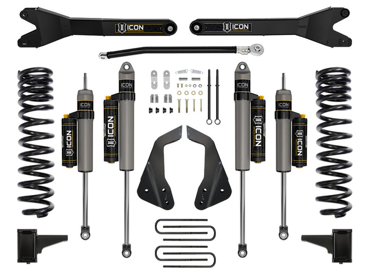 ICON Vehicle Dynamics 2005-07 Ford F250/F350, 4.5" Lift, Stage 4 Suspension System, w/Radius Arm