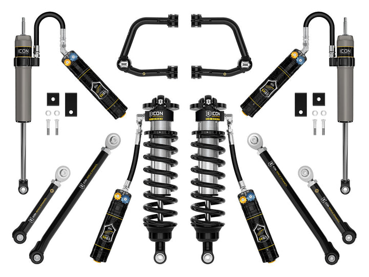 ICON Vehicle Dynamics 2022-2026 Toyota Tundra, 2-3.25" Lift, Stage 1, 3.0 Suspension System, Tubular, CDXS