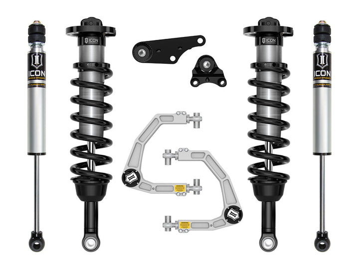 ICON Vehicle Dynamics 2024-2026 Toyota Tacoma 1.25-3" Lift, Stage 2 Suspension System, Billet