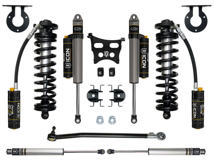 ICON Vehicle Dynamics 2023 Ford F-250/F-350 Super Duty 4WD, 2.5-3" Lift, Stage 4 Coilover Conversion System