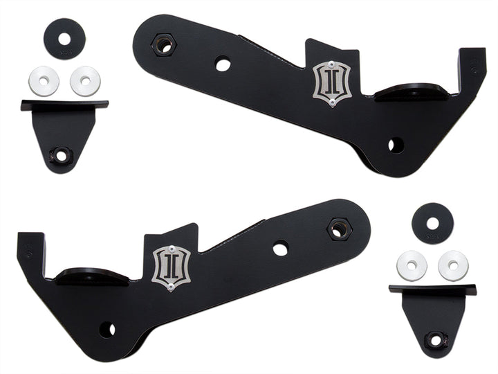 ICON Vehicle Dynamics 2017-2022 Ford F250/F350 Super Duty 4WD, 4-Link Frame Bracket Kit