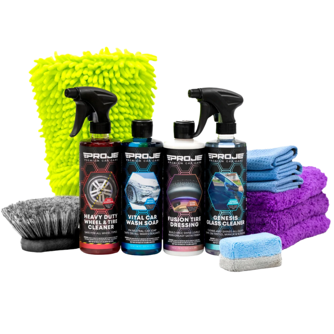 Proje Wash Kit – Exterior Cleaner &amp; Protectant Set