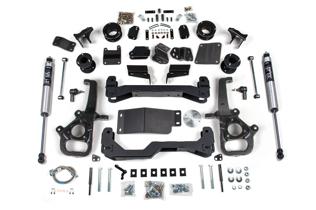 BDS Suspension 4 Inch Lift Kit Ram 1500 w/ Air Ride 2025-2026 4WD - FOX 2.0 Performance Series / Standard
