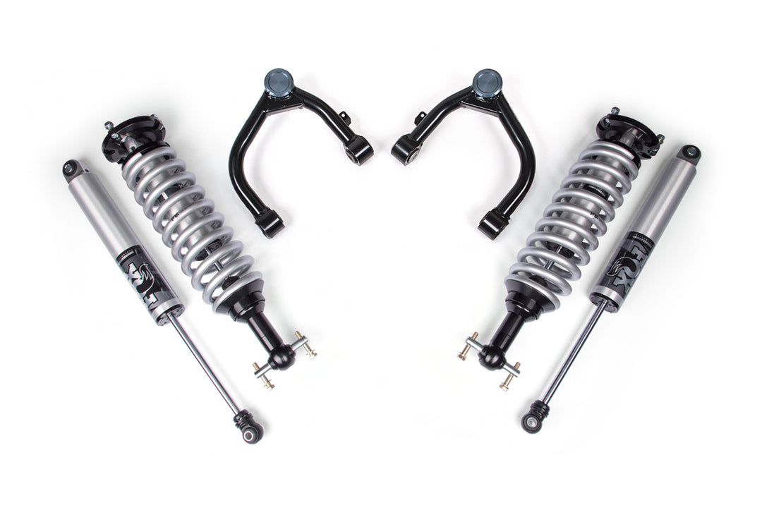 BDS Suspension 2 Inch Leveling Kit FOX Coilover Upgrade Chevy Silverado or GMC Sierra 1500 2019-2026 4WD