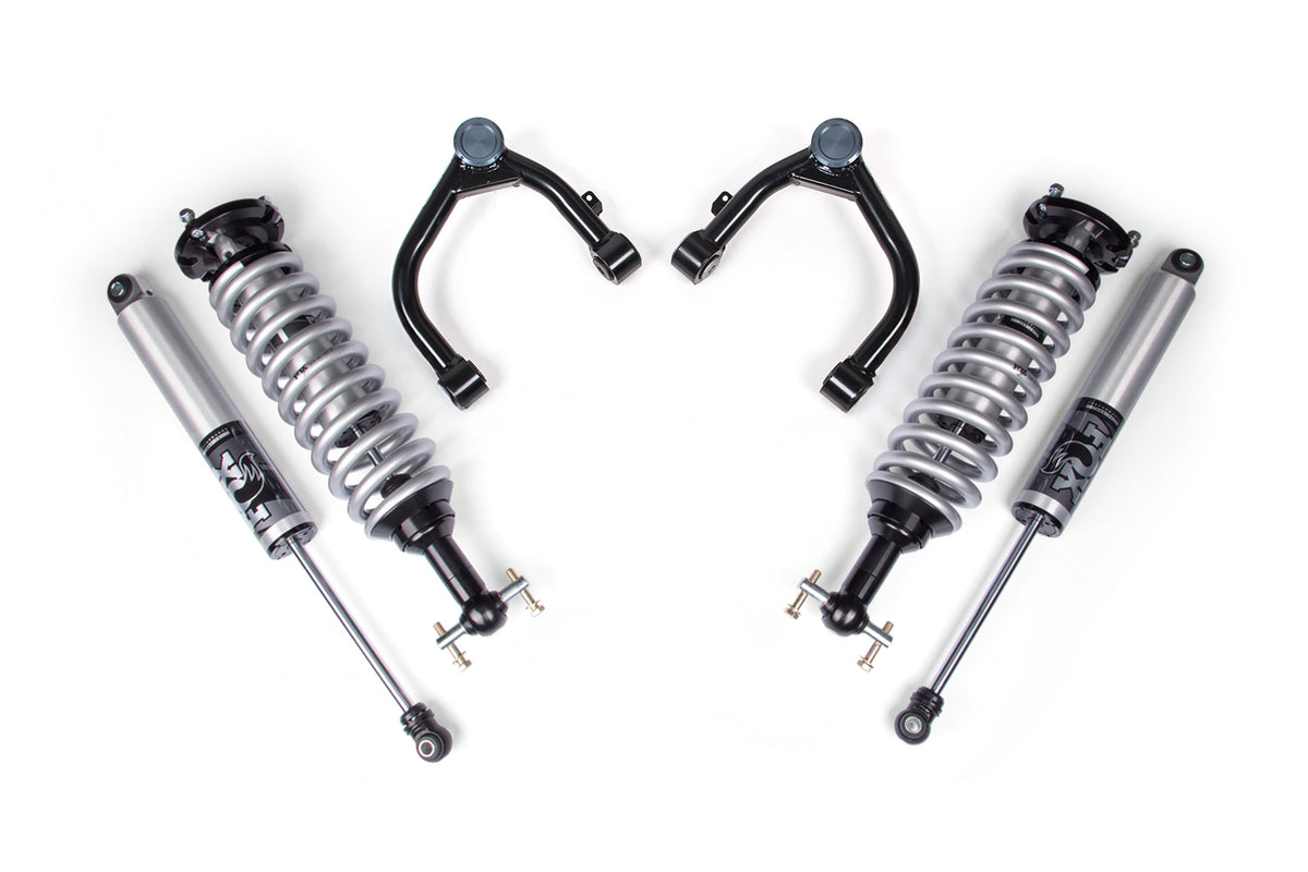 BDS Suspension 2 Inch Leveling Kit FOX Coilover Upgrade Chevy Silverado or GMC Sierra 1500 2019-2026 4WD