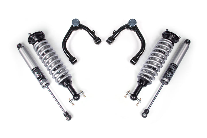 BDS Suspension 2 Inch Leveling Kit FOX Coilover Upgrade Chevy Silverado or GMC Sierra 1500 2019-2026 4WD