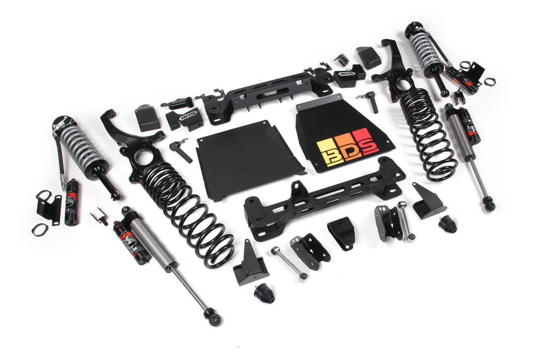 BDS Suspension 7 Inch Lift Kit Toyota Tundra 2022-2026 4WD - FOX 2.5 Performance Elite Coil-Over / FOX 2.5 Performance Elite Series Shock