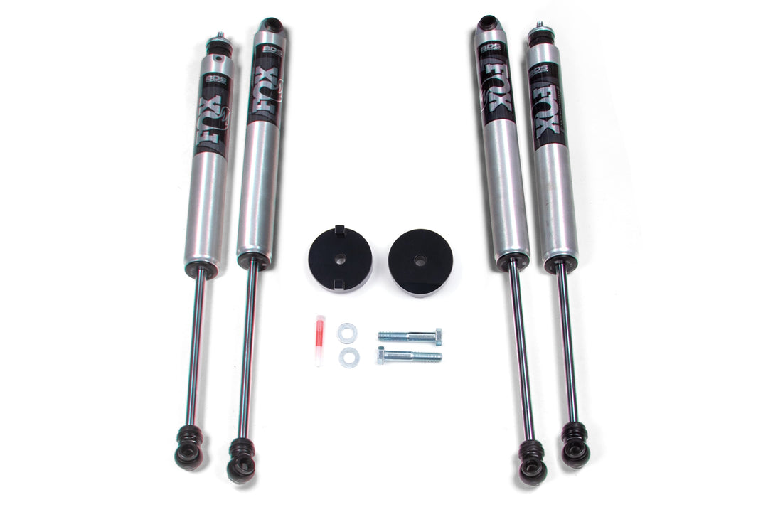 BDS Suspension 1 Inch Leveling Kit Coil Spacer Ford F250/F350 Super Duty 2017-2019 4WD - FOX 2.0 Performance Series