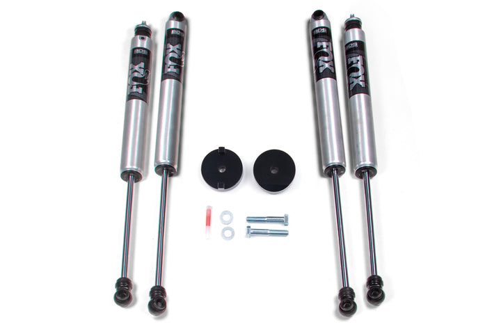 BDS Suspension 1 Inch Leveling Kit Coil Spacer Ford F250/F350 Super Duty 2017-2019 4WD - FOX 2.0 Performance Series