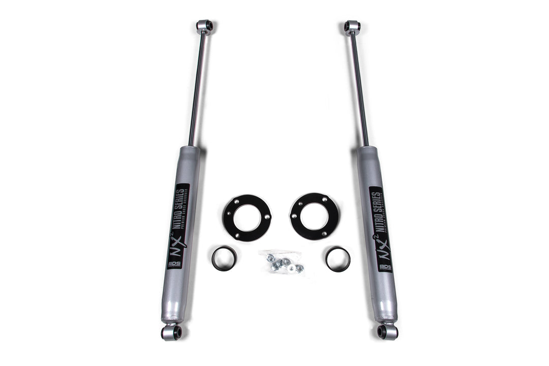 BDS Suspension 2 Inch Leveling Kit Ford Ranger 2019-2023 4WD - NX2 Nitro Series