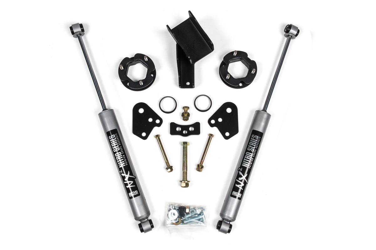 BDS Suspension 2.5 Inch Leveling Kit Ford Ranger 2019-2023 4WD - NX2 Nitro Series