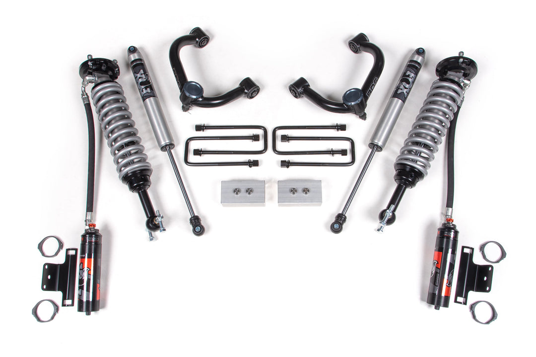 BDS Suspension 3 Inch Lift Kit FOX 2.5 Performance Elite Coil-Over Ford F150 2014-2020 4WD - FOX 2.0 Performance Series