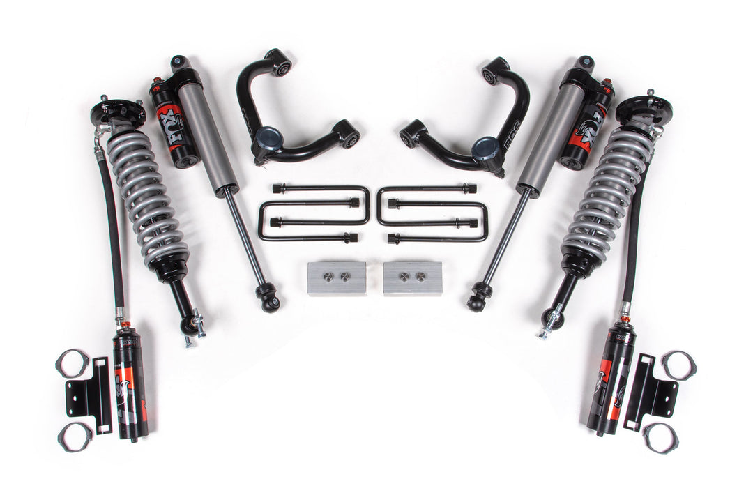 BDS Suspension 3 Inch Lift Kit FOX 2.5 Performance Elite Coil-Over Ford F150 2014-2020 4WD - FOX 2.5 Performance Elite