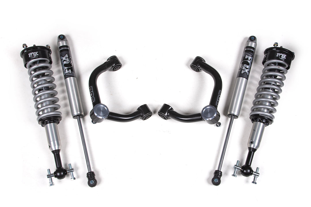BDS Suspension 2 Inch Leveling Kit FOX 2.0 Coilover Ford F150 2021-2026 4WD