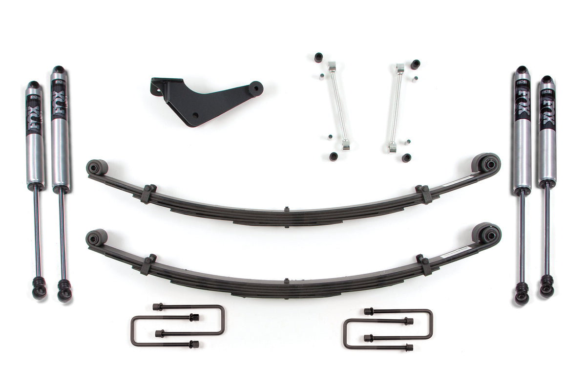 BDS Suspension 2 Inch Leveling Kit Ford F250/F350 Super Duty 1999-2004 4WD - Square / FOX 2.0 Performance Series