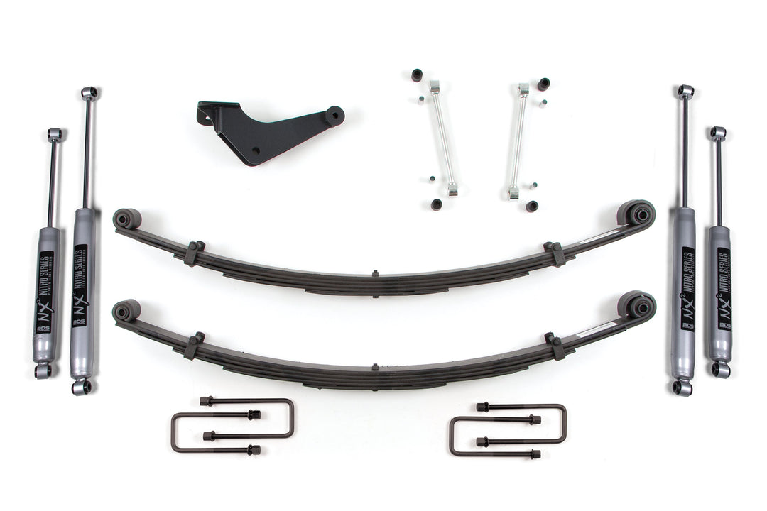 BDS Suspension 2 Inch Leveling Kit Ford F250/F350 Super Duty 1999-2004 4WD - Square / NX2 Nitro Series