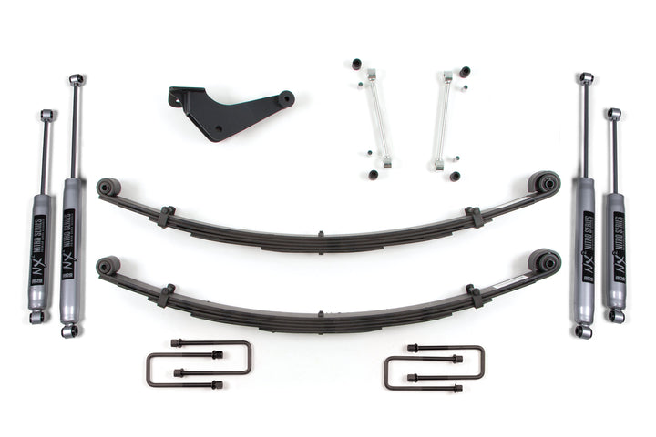 BDS Suspension 2 Inch Leveling Kit Ford F250/F350 Super Duty 1999-2004 4WD - Square / NX2 Nitro Series