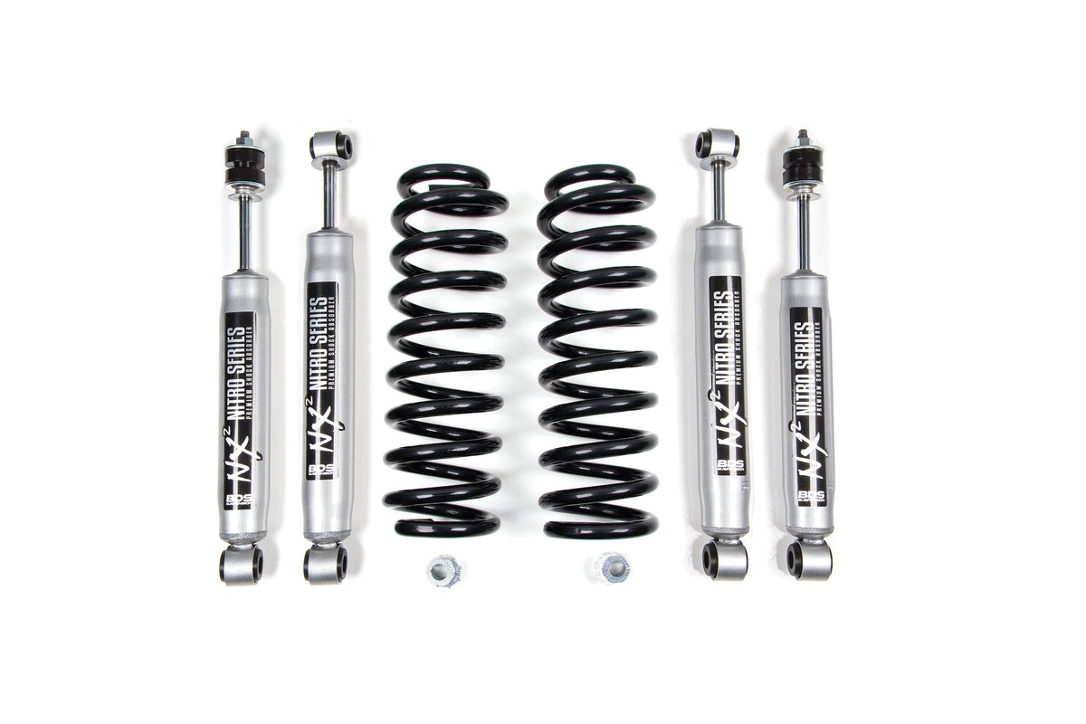 BDS Suspension 2 Inch Leveling Kit Ford Bronco 1980-1996 4WD - Stock