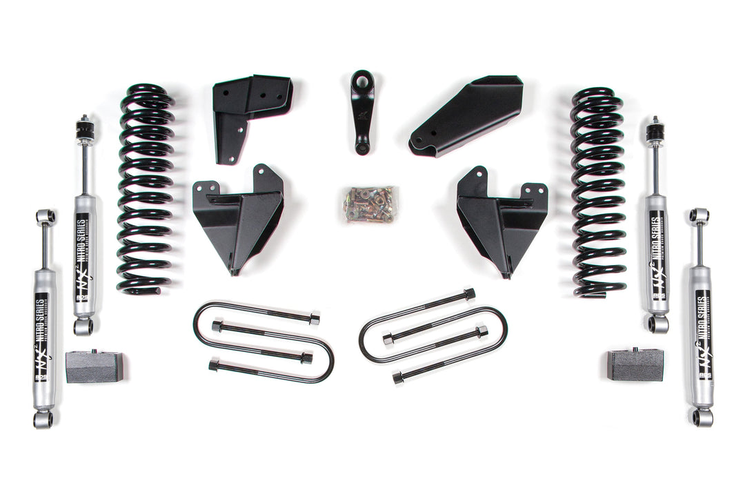 BDS Suspension 4 Inch Lift Kit Ford Bronco 1980-1996 4WD - Block Kit