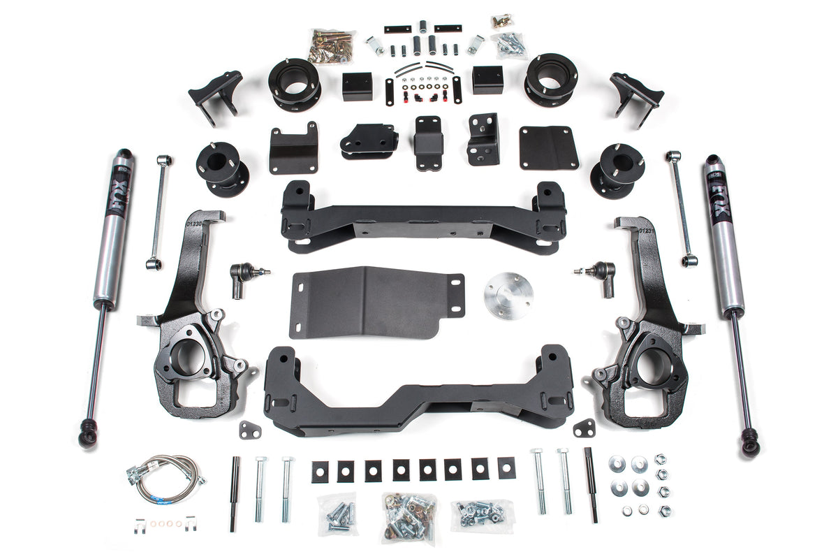 BDS Suspension 4 Inch Lift Kit Ram 1500 w/ Air Ride 2013-2018 4WD - FOX 2.0 Performance Series