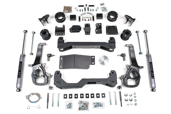 BDS Suspension 4 Inch Lift Kit Ram 1500 w/ Air Ride 2013-2018 4WD - NX2 Nitro Series
